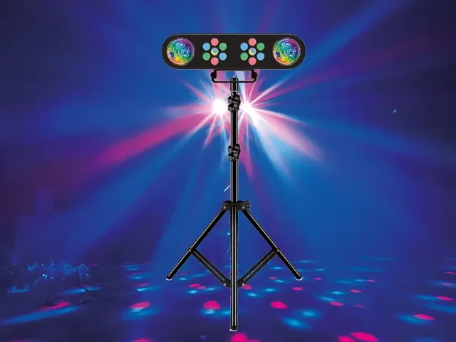 QTX PAR-T-Bar LED Party Bar and Stand Kit